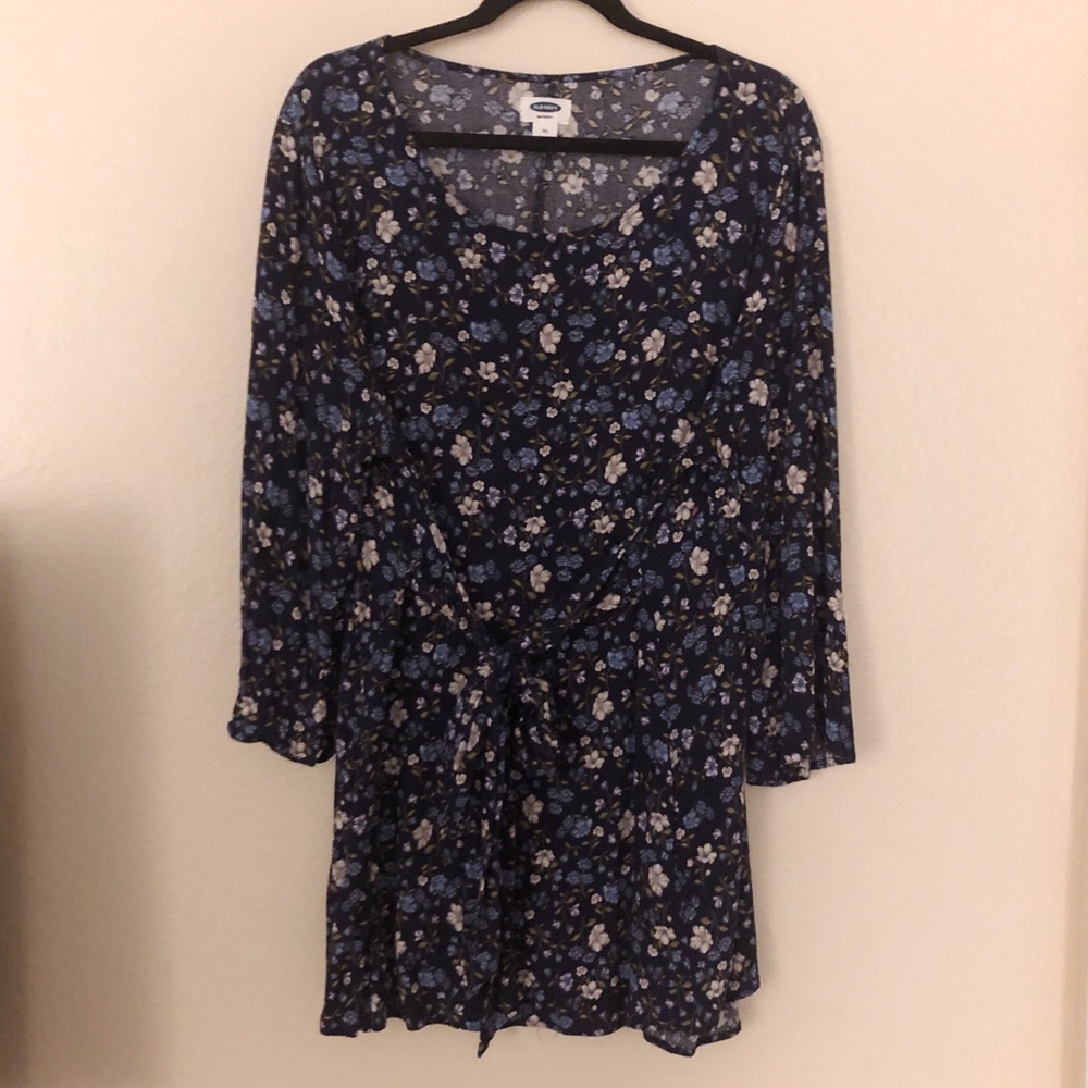 Old Navy XXL Maternity Blouse w/ Sash Tie Belt